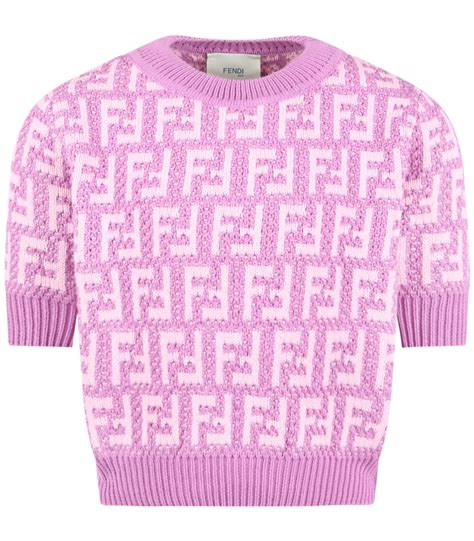 maglione fendi rosa